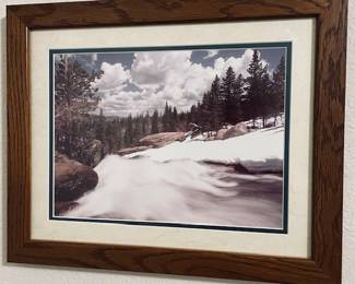 Winter Landscape Wall Art.