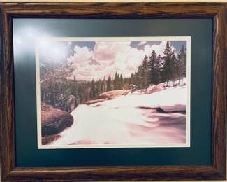 Winter Landscape Wall Art.