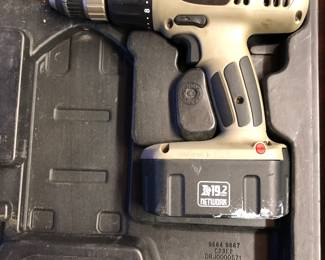 Porter Cable Cordless Hammer Drill.