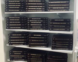 Louis L'Amour Hard Cover Bound Collection.