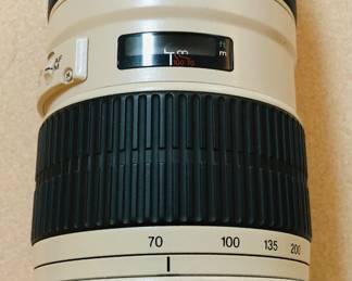 Canon EF 70-200 mm Lens.