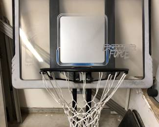 Basketball Goal and Backboard.