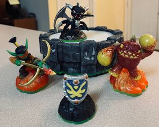 Skylanders Spyros Adventure Figures. 