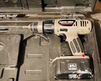 Porter Cable Cordless Hammer Drill.