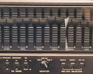 Denon DE-70 Stereo Graphic Equalizer.
