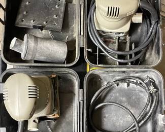 Porter Cable Sanders.