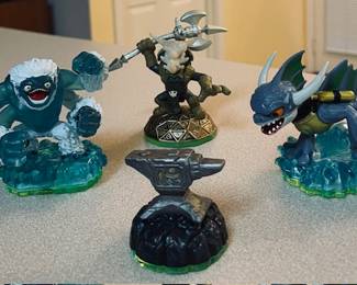 Skylanders Spyros Adventure Figures. 