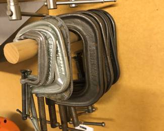 Medium and Large Clamps.