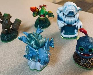 Skylanders Spyros Adventure Figures. 
