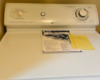 Maytag Electric Dryer.