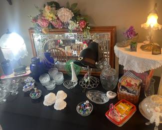 vintage pattern glass 