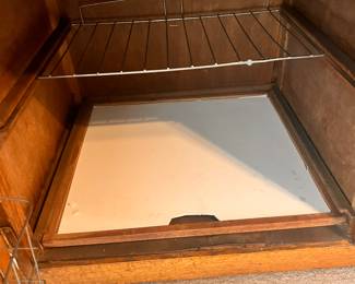 interior of McDougal Cabinet 