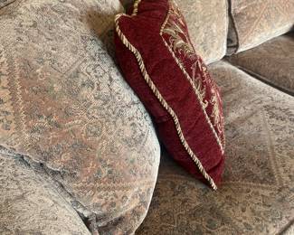 close up of the fabric #Bernhardt 