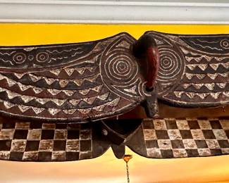 Bobo Tribe Hawk Mask {smaller} approx. 3' 4" wide   ... We also have the Bobo "Vertical" stile Mask also 