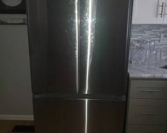Beautiful French door/2 year young fridge!!! ***** We're taking bids from now till the sale ends Saturday. Fir pickup Sunday.*****
