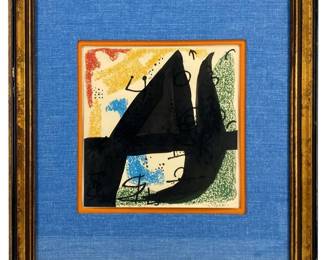 Joan Miro “Miro Y Cataluna" Lithograph
