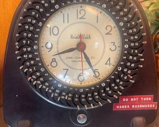 Vintage James Remin Remind-o-timer clock