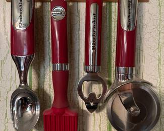 tons of brand new kitchen aid utensils