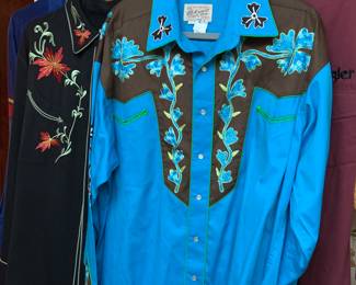western shirts, MoBetta, Wrangler, Resistol, some brand new