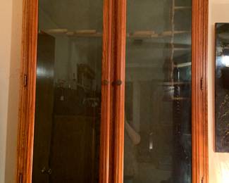 wall mounted display cabinet