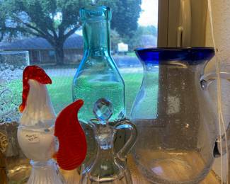 Murano glass and glass