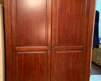 large wood armoir