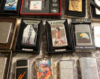 collectible Zippo lighters