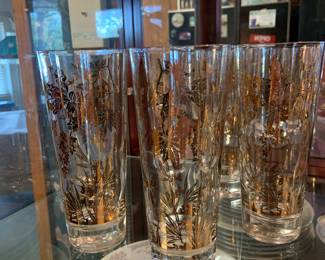 vintage 70's glassware