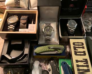 watches, some never worn