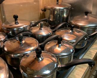 Farberware pots and pans
