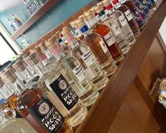 Remaining liquor out the door!