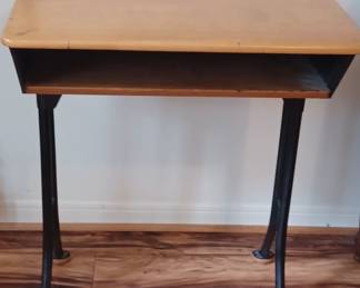 Antique School Desk