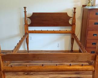 Antique 4 Poster Rope Bed