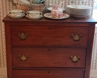 19th Century Oak Chest. Gorgeous