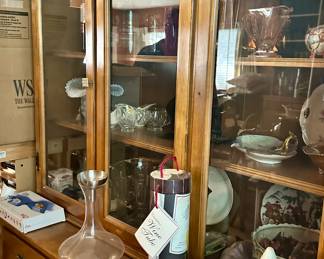 China cabinet & barware