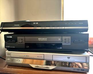 Toshiba DVD & VHS players