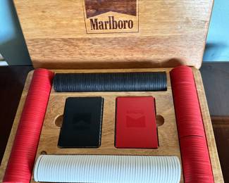 Vintage Marlboro Poker Set