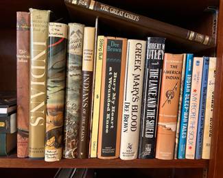 Vintage Western Books: Bury My Heart at Wounded Knee, Indians on the Plains, and More!