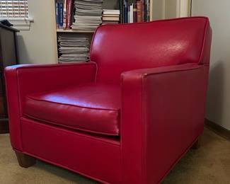 Red Leather Chair