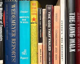 Vintage History Books: Wedemeyer, Roosevelts Road to Russia, Red Star Over Cuba, Barry Goldwater, Communism and Man and The Long Walk More!