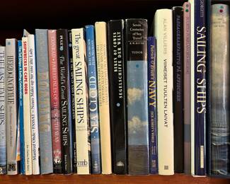 Huge Collection of Books about Sailing and Ships!
