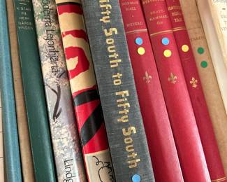 Vintage Book Collection: Tahiti, Fifty South to Fifty South, and More!