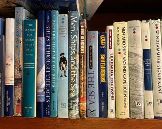 Huge Collection of Books about Sailing and Ships!