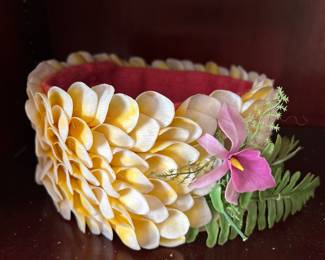 Vintage Seashell Hat