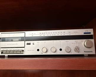 Vintage Panasonic FM/AM, Cassette Player