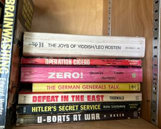 World War 2 Books: U-Boats at War, Hilter's Secret Service, The German Generals Talk and More!