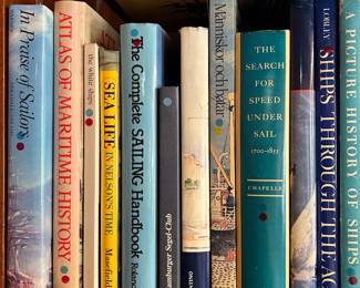 Huge Collection of Books about Ships and Sailing!