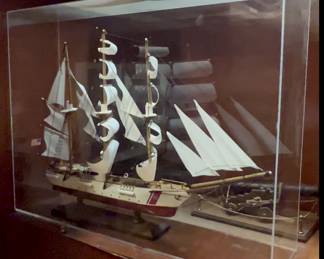Large Collection of Model Ships