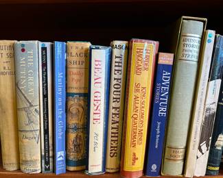Huge Collection of Books about Sailing and Ships! Mutiny at Sea and More!
