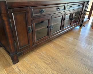 Wide Media Storage Stand 